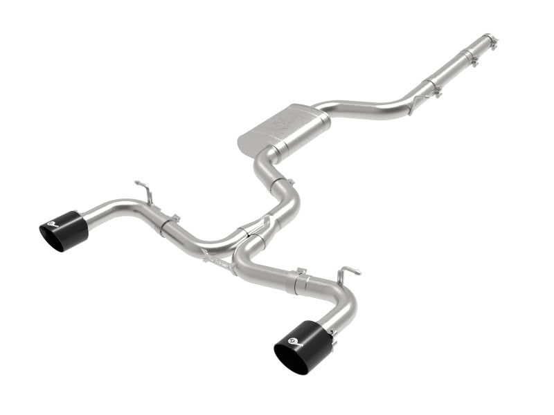 aFe MACH Force XP 3in-2.5in SS Exhaust Cat-Back 18-19 Volkswagen GTI (MK7.5) L4-2.0L (t) - Black