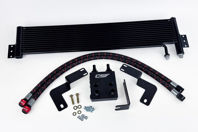 CSF 2021+ Ford Bronco 2.7L EcoBoost External Transmission Oil Cooler Kit