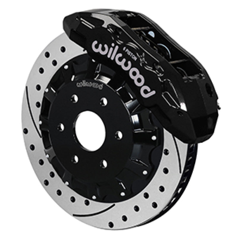 Wilwood TX6R Front Kit 16.00in Black 99-18 GM Truck/SUV 1500