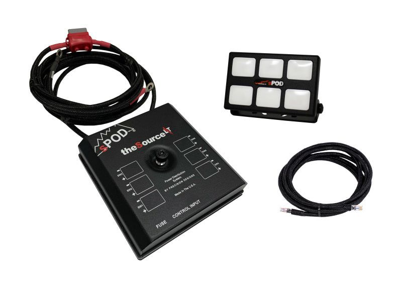 sPOD SourceLT w/Mini6 for Universal 84in Battery Cables