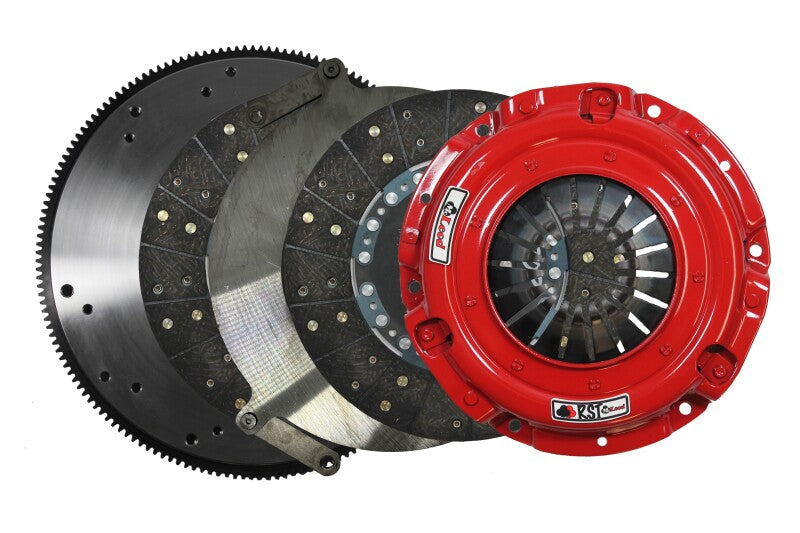 McLeod RST Twin Clutch Kit Ford Modular Engine 164 Tooth RG / 26 Spline Input Shaft w/Steel Flywheel