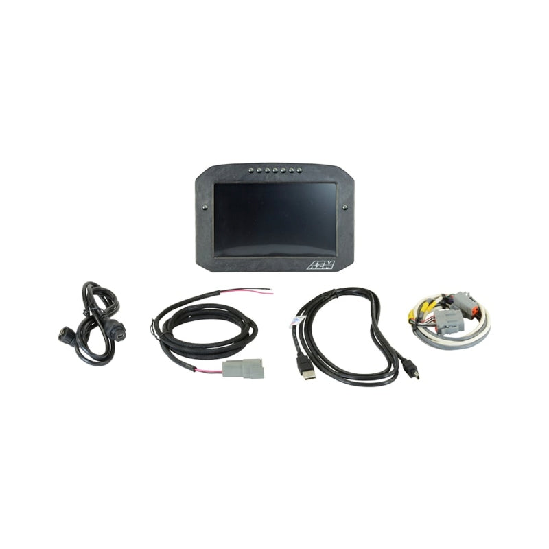 AEM CD-7L Carbon Logging Flush Digital Dash Display