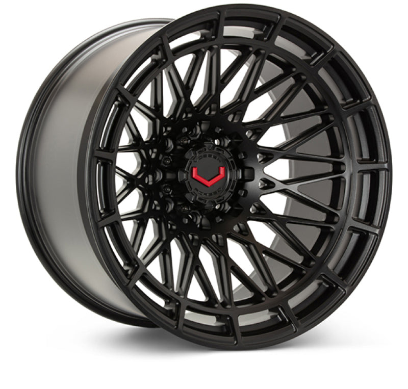 Vossen LCX-03 22x12 - 8x165.1 - ET44 - Ultra Deep - 125.1 - Satin Black Wheel