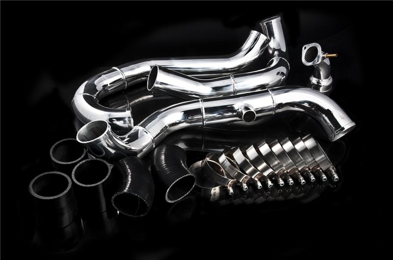 Weapon R 2 Pc Intercooler Piping Kit for 10-12 Hyundai Genesis 2.0L Turbo