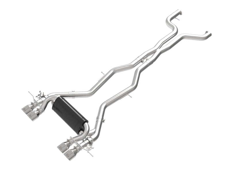aFe 23-25 BMW M2 L6-3.0L (G87) MACH Force-Xp Cat-Back Exhaust w/ Polished Tip