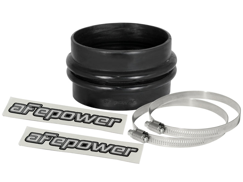 aFe Magnum FORCE Intake Coupling Kit (3-3/4 IN ID x 2-1/2 IN L) Straight Bellow-Coupler - Black
