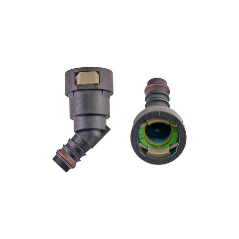 5/8" Female to 1/2" Hose Barb Angled