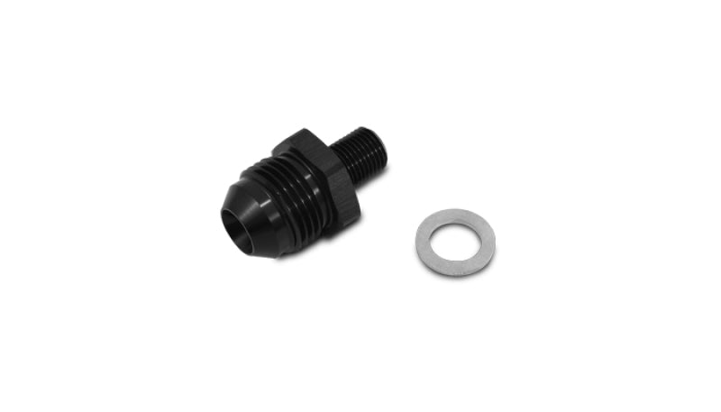 Vibrant AN to Metric Straight Adapter -4AN Metric 8mm x 1.5