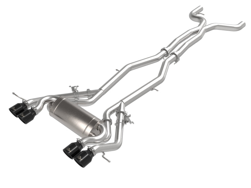 aFe MACH Force XP Exhausts Cat-Back SS 21 BMW M2 Competition L6-3.0L w/Black Tips