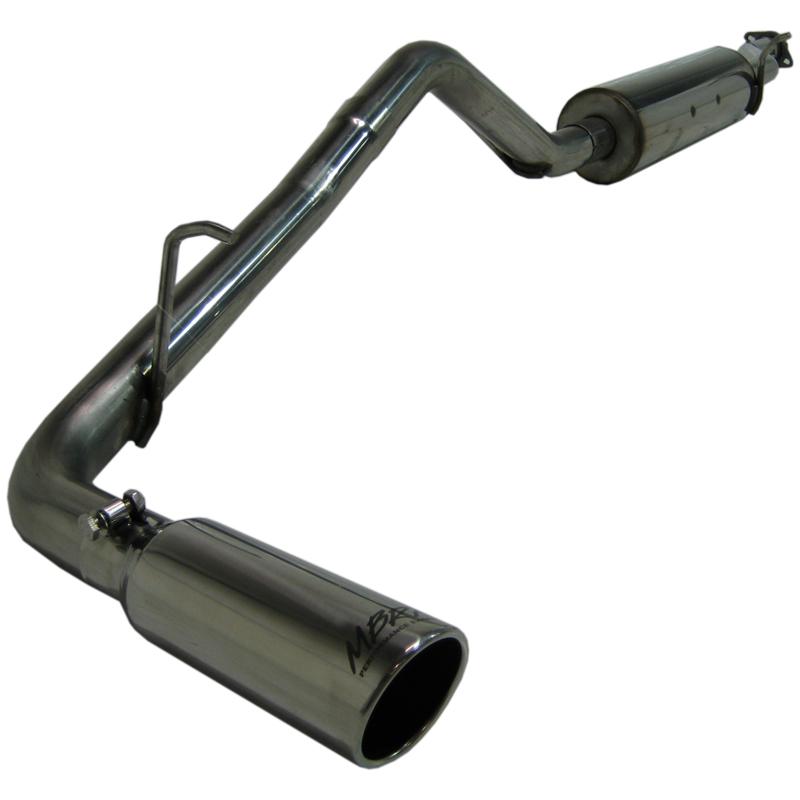 MBRP 04-10 Chevy/GMC Colorado/Canyon 2.8L/2.9L/3.5L/3.7L Cat Back Single Side
