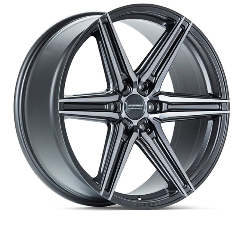 Vossen HF6-2 20x9.5 / 6x135 / ET15 / 87.1 / Deep - Tinted Matte Gunmetal Wheel