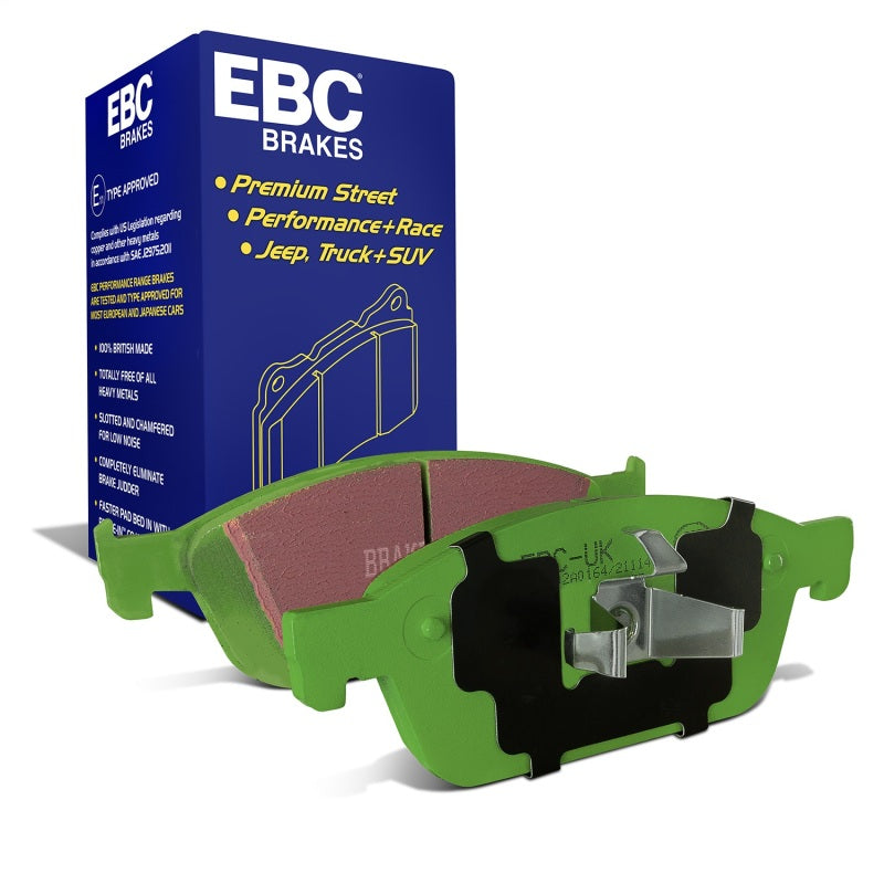 EBC 12+ Ford Focus 2.0 Turbo ST Greenstuff Front Brake Pads