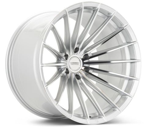 Vossen HFX-4 18x9 / 6x139.7 / ET0 / 106.1 / Super Deep - Silver Polished Wheel