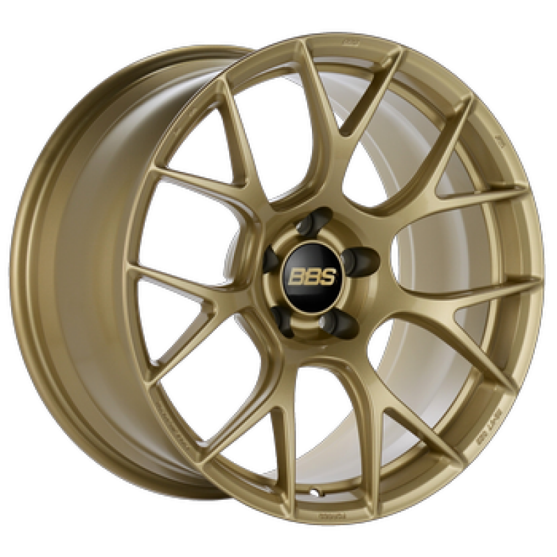 BBS RE-V7 18x9 5x114.3 ET35 Gold Wheel -82mm PFS/Clip Required