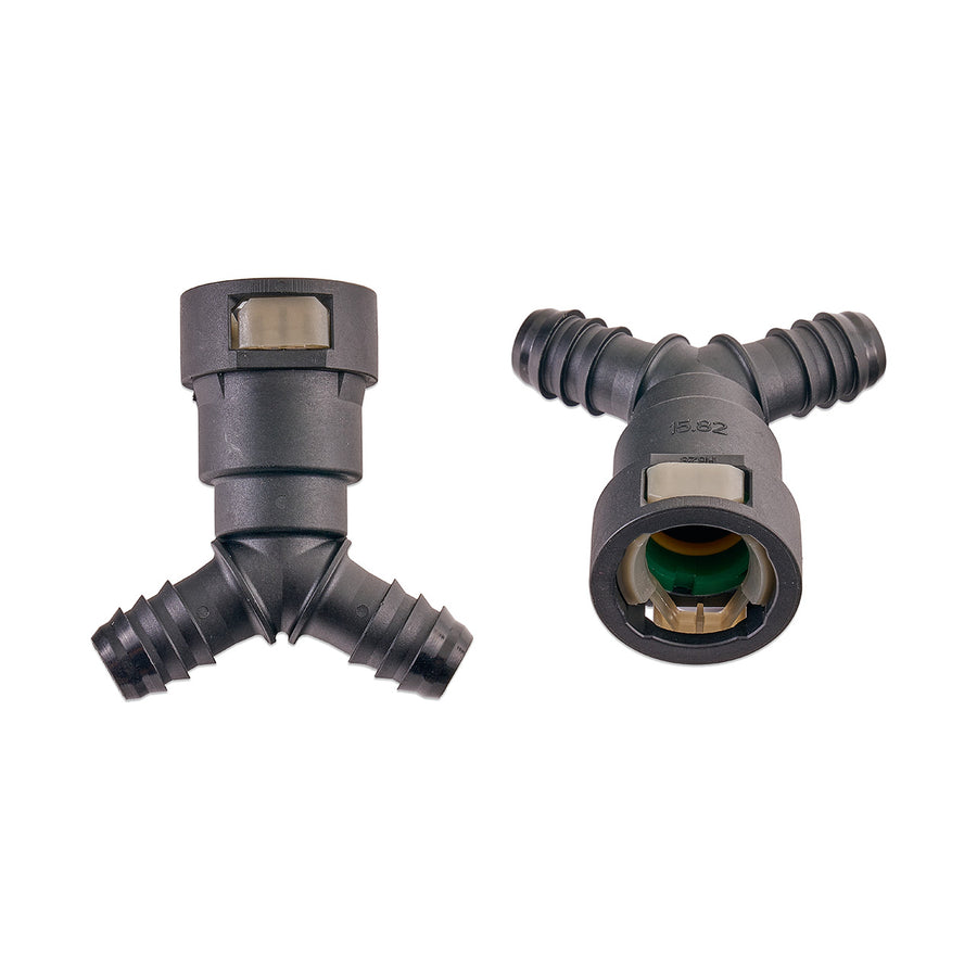5/8" to 2 x 1/2" Y