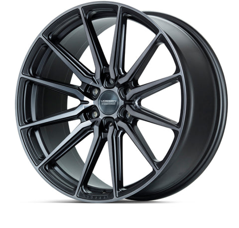Vossen HF6-1 22x9.5 / 6x139.7 / ET20 / 106.1 / Deep - Tinted Matte Gunmetal Wheel