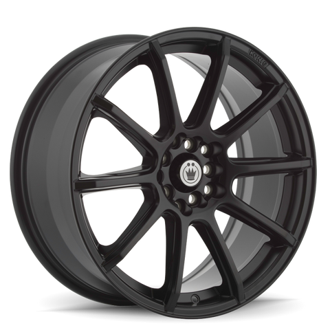 Konig Control 17x7 5x100 / 5x114.3 ET45 Matte Black