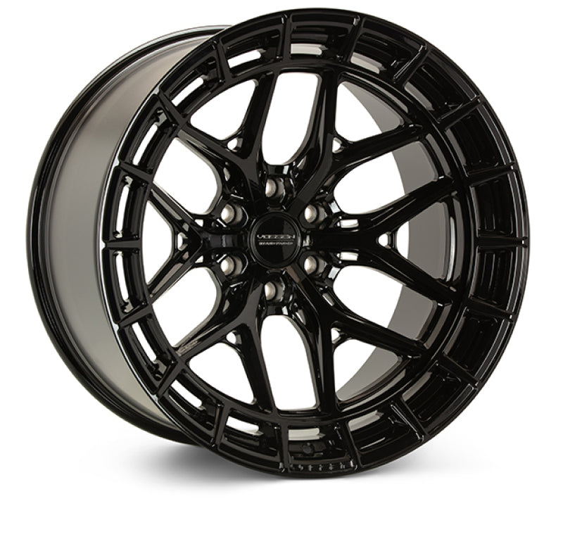 Vossen HFX-1 20x10 / 5x127 / ET18 / 71.5 / Super Deep - Gloss Black Wheel
