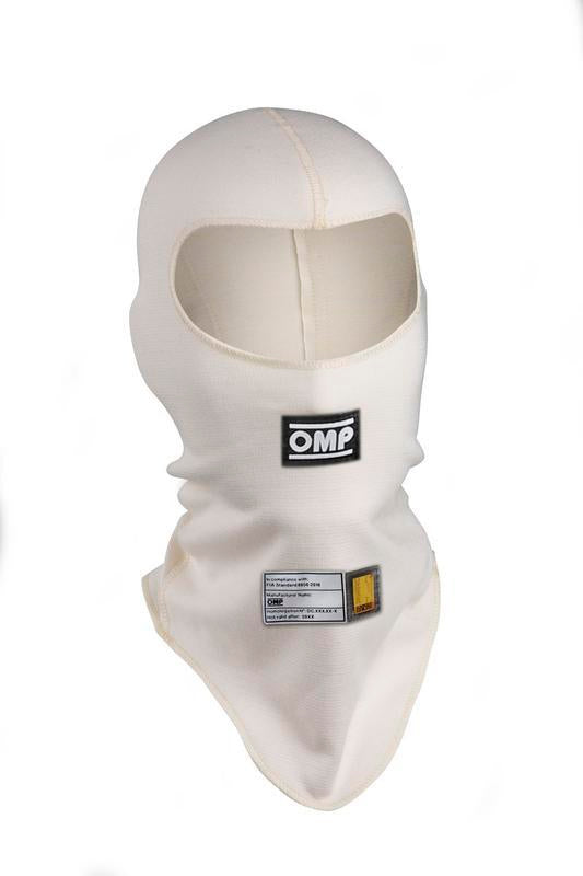 OMP First Balaclava Fia 8856-2018 White Sz S