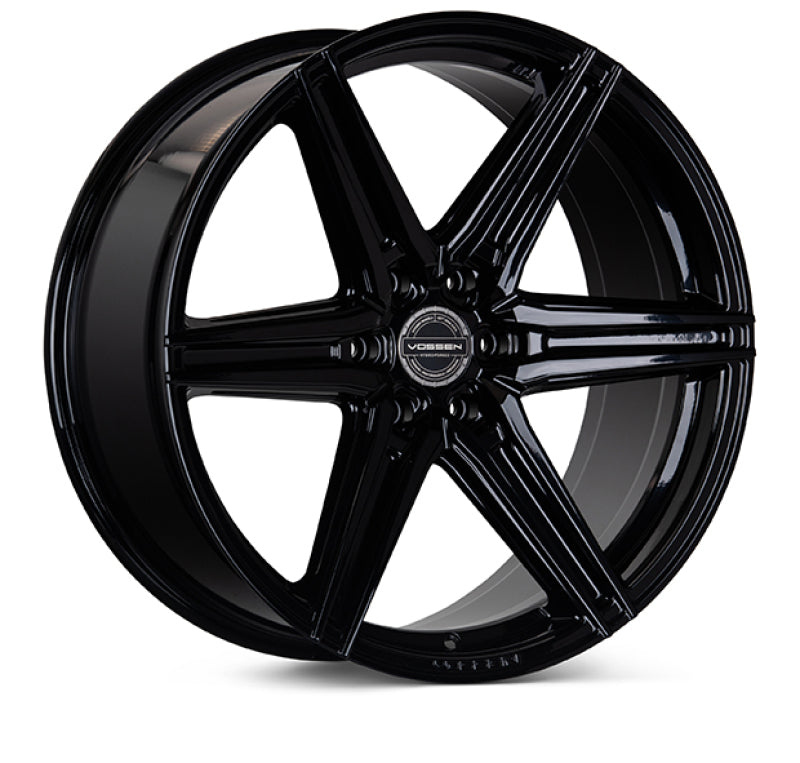 Vossen HF6-2 24x10 / 6x139.7 / ET25 / 106.1 / Deep - Gloss Black Wheel