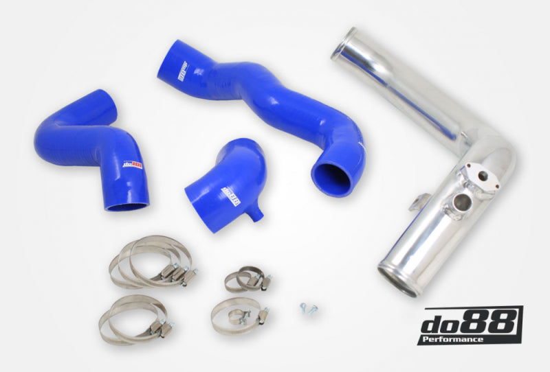 do88 SAAB 9-3 99-02 T7 Pressure Pipe w/Blue Hoses