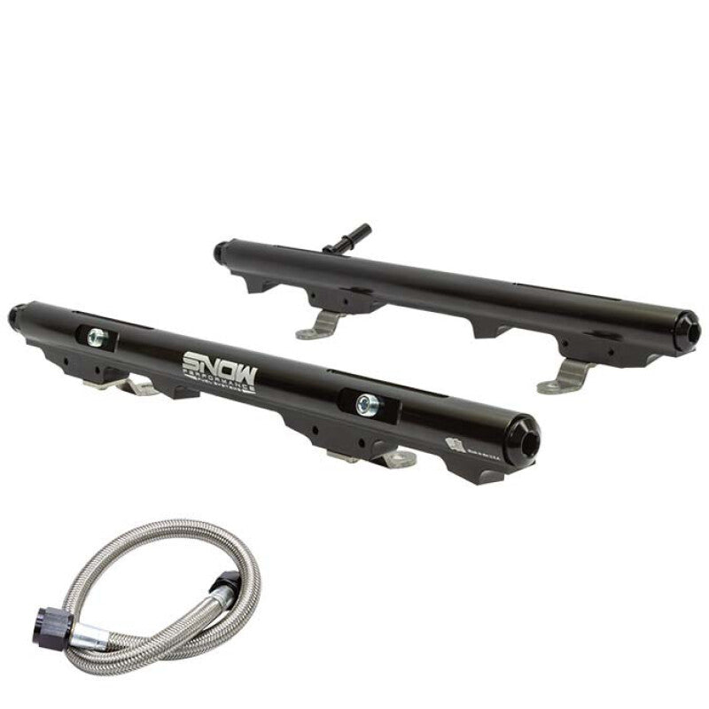 Snow TBSS Manifold LS3 (34mm) Injector Height Return Style Billet Fuel Rail Kit