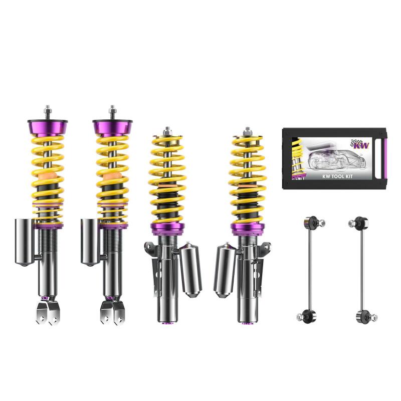 KW Coilover Kit V3 Porsche 911 (997) Turbo Coupe w/ PASM (Must Deactivate PASM)