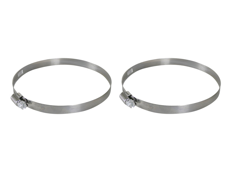 aFe Magnum FORCE Replacement Clamp Kit SAE 140 (6-1/8 IN ID to 9-1/4 IN ID Range) Pair