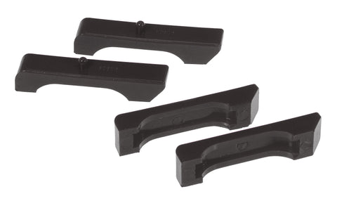 Prothane 68-87 GM Small Block Radiator Isolators - Black
