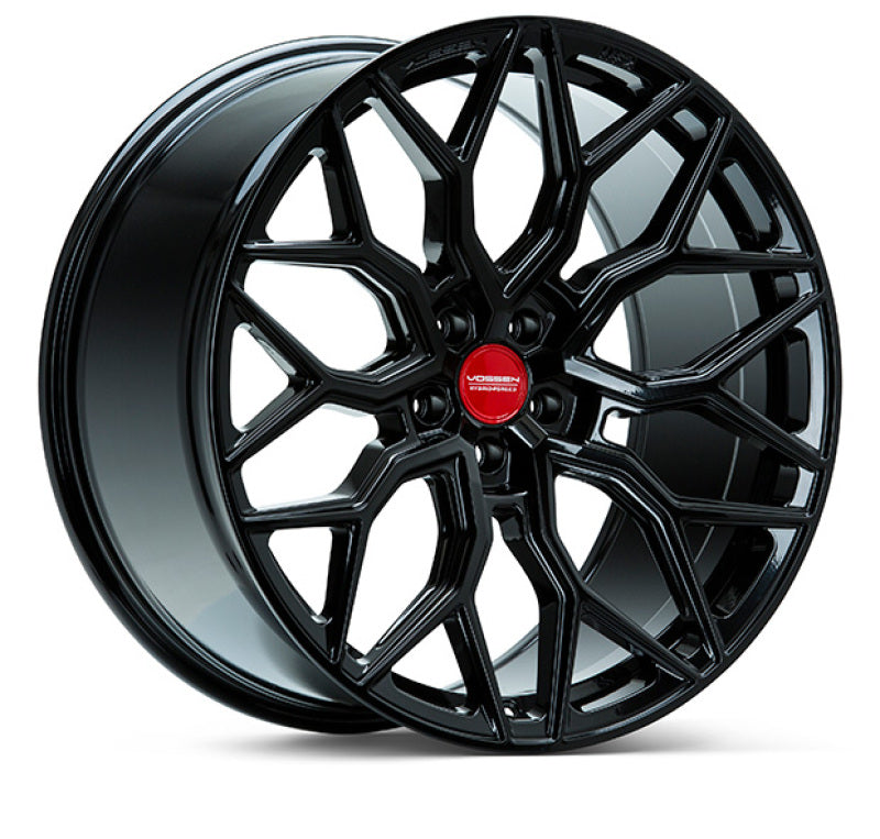 Vossen HF-2 22x10.5 / 5x112 / ET8 / 66.5 / Super Deep - Gloss Black Wheel