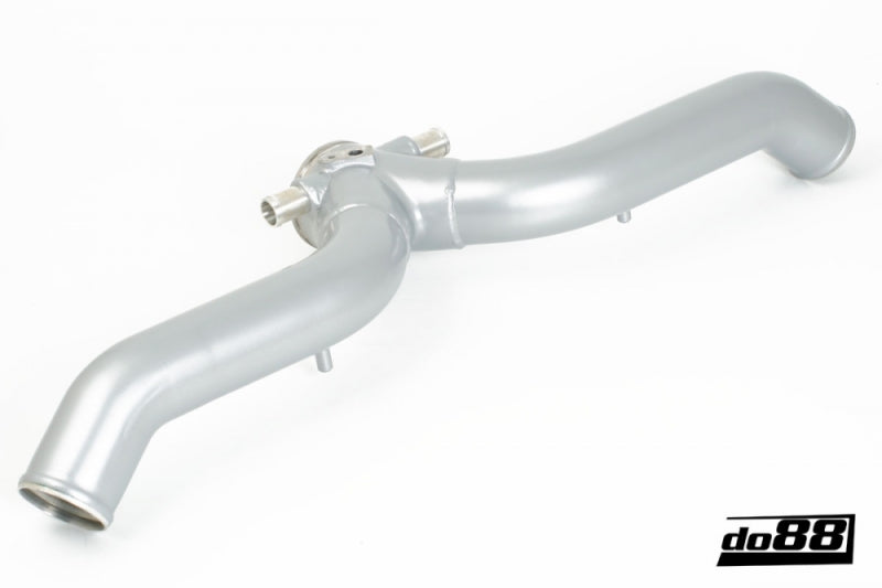 do88 Porsche 997.2 Turbo 2010- Y-Pipe Silver for OEM Intercooler