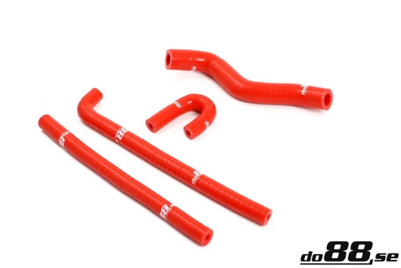 do88 SAAB 9-3 2.0T 2003- Solenoid Valve & Crankvent Hoses Red