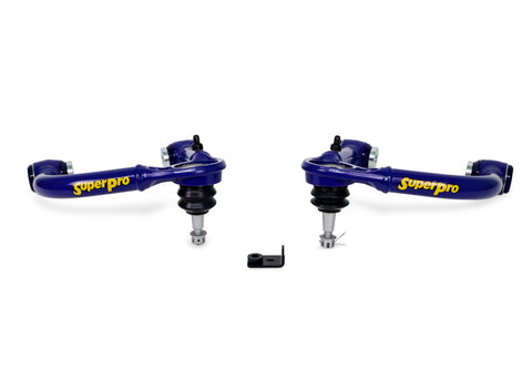 SuperPro 2024+ Ford Ranger Fixed Offset Front Upper Control Arm Set
