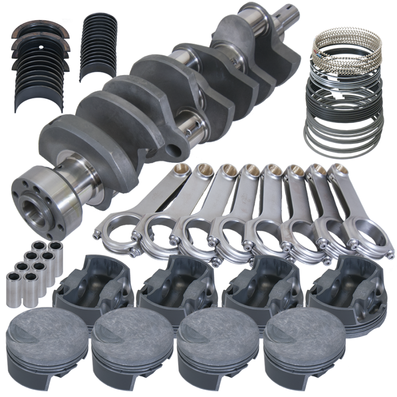 Eagle Chevy 454 4.250in Crank 6.385in H-Beam -3cc Flat Top 4.320in Pistons Balanced Assembly
