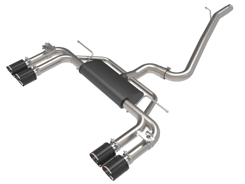 aFe MACH Force XP 3in-2.5in 304SS Exhaust Cat-Back 15-20 Audi S3 L4-2.0L (t) - Carbon Tips