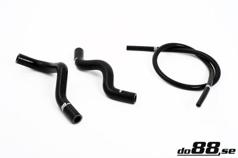 do88 Volvo 240 Coolant Hoses Complement Black
