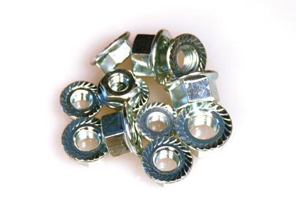 ARP M10 X 1.25 locking flange nut kit