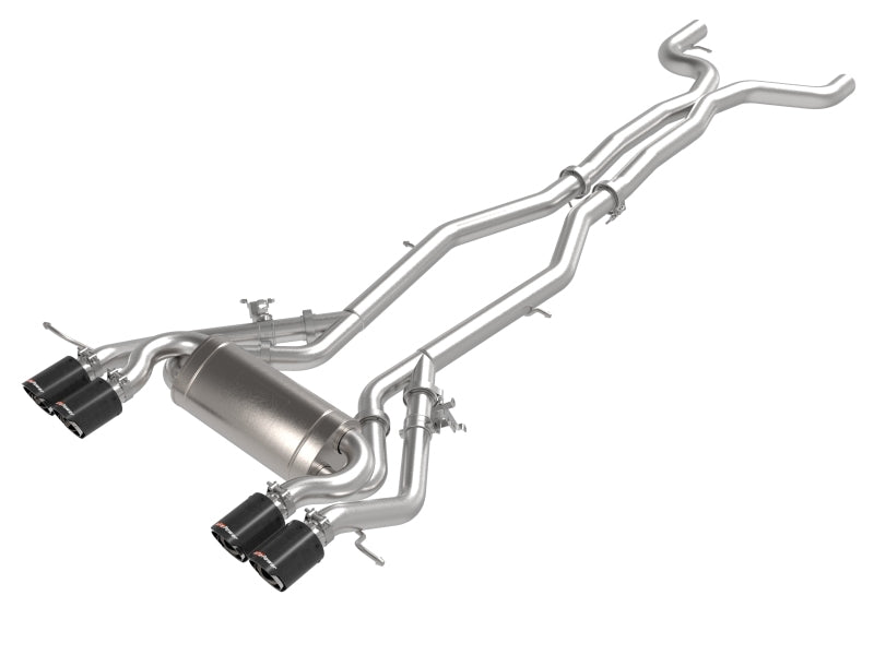aFe MACH Force XP Exhausts Cat-Back SS 19-21 BMW M2 Competition L6-3.0L w/Carbon Tips