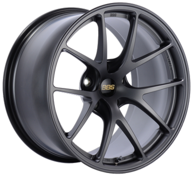 BBS RI-A 18x10 5x130 ET58 CB71.6 Matte Graphite Wheel -82mm PFS/Clip Required
