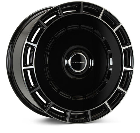 Vossen HF-9 24x10 / 6x139.7 / ET25 / 106.1 / Deep - Gloss Black Polished Wheel