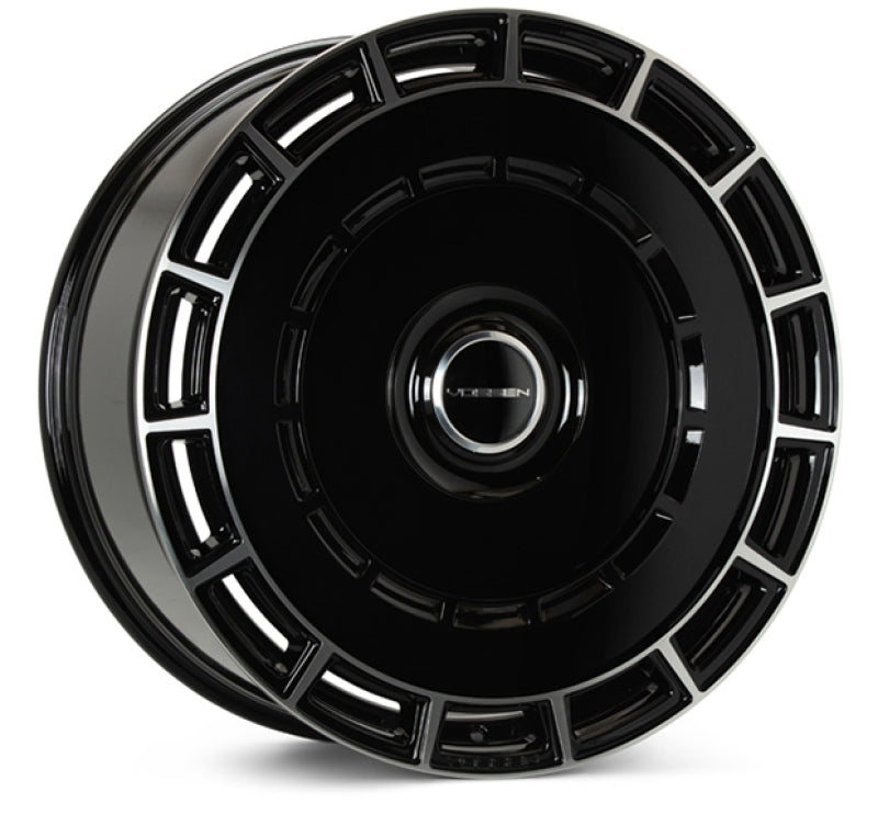 Vossen HF-9 24x10 / 6x139.7 / ET25 / 106.1 / Deep - Gloss Black Polished Wheel