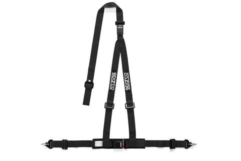 Sparco Belt 2 Inch Black 3Pt Double Release