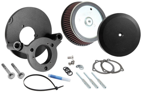 K&N 99+ Harley-Davidson Street Metal Intake System - Hammer Black