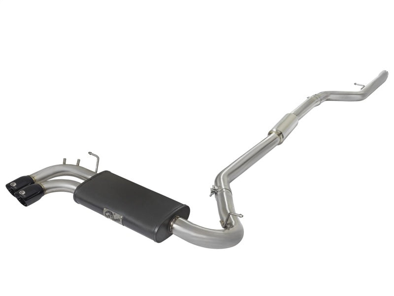 aFe MACH Force XP Exhausts Cat-Back SS-304 w/ Black Tips 12-16 BMW 328i/428i (F30/F32) (t) N20