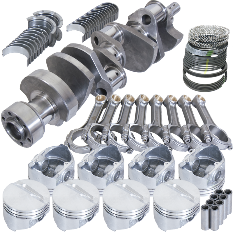 Eagle Chevy LT1350 1Pc 3.750in Crank 5.700in I-Beam Rods -7cc 4.030in Pistons Rotating Assembly