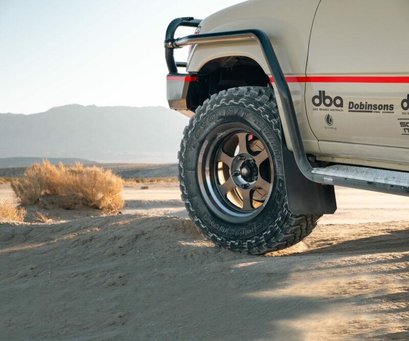 DBA 2012+ Jeep Grand Cherokee 4000 Series Cross Drilled & Dimpled Rear Rotor