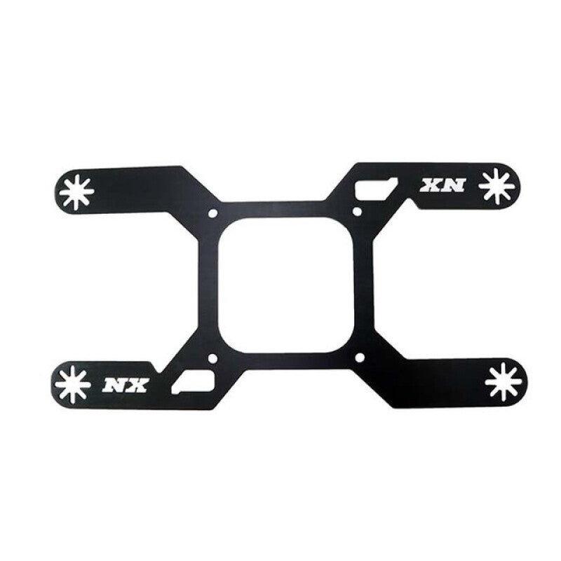 Nitrous Express Carb Plate Solenoid Bracket for Dominator (4 Solenoid)