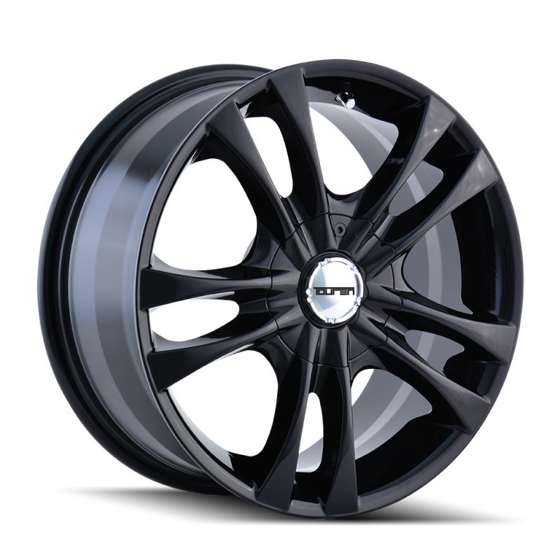 Touren 3222 TR22 16x7 / 5x105/114.3 BP / 40mm Offset / 72.62mm Hub Gloss Black Wheel