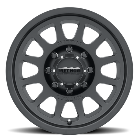 Method MR703 Bead Grip 18x9 12mm Offset 8x180 130.81mm CB - Matte Black