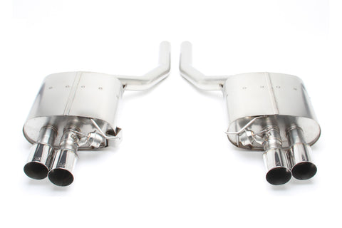 Dinan 11-16 BMW 550i (F10) Free Flow Axleback Exhaust System - Polished Tips
